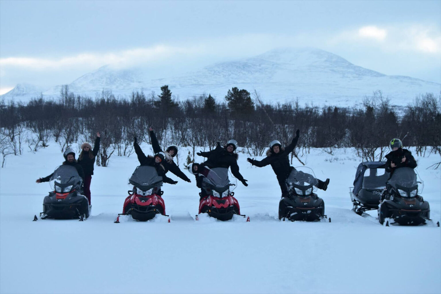 Snowmobile Adventure Abisko Lights over Lapland AB
